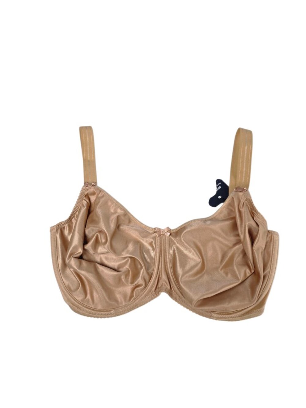 Prima Donna Satin Full Cup Bra, Underwire, Unpadded, Light Tan, Size 36H